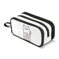 thumbnail image 1 of FORMRS Pencil Case with 3 Compartments Zipper Pouch, Elementary School Level and up, Beige Chubby Cat, 1 of 8
