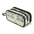 thumbnail image 1 of FORMRS Pencil Case with 3 Compartments Zipper Pouch, Elementary School Level and up, Beige Floral Pattern, 1 of 8