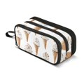 thumbnail image 1 of FORMRS Pencil Case with 3 Compartments Zipper Pouch, Elementary School Level and up, Cartoon Ice Cream Pattern, 1 of 8