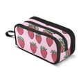thumbnail image 1 of FORMRS Pencil Case with 3 Compartments Zipper Pouch, Elementary School Level and up, Cartoon Strawberry, 1 of 8