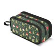 thumbnail image 1 of FORMRS Pencil Case with 3 Compartments Zipper Pouch, Elementary School Level and up, Christmas Tree, 1 of 8