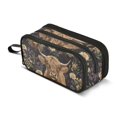thumbnail image 1 of FORMRS Pencil Case with 3 Compartments Zipper Pouch, Elementary School Level and up, Cows and Flowers, 1 of 8