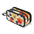 thumbnail image 1 of FORMRS Pencil Case with 3 Compartments Zipper Pouch, Elementary School Level and up, Floral Pattern, 1 of 8