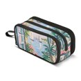 thumbnail image 1 of FORMRS Pencil Case with 3 Compartments Zipper Pouch, Elementary School Level and up, Floral Seaside, 1 of 8