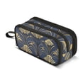 thumbnail image 1 of FORMRS Pencil Case with 3 Compartments Zipper Pouch, Elementary School Level and up, Gold Art Pattern, 1 of 8