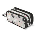 thumbnail image 1 of FORMRS Pencil Case with 3 Compartments Zipper Pouch, Elementary School Level and up, Gray Cartoon Pattern, 1 of 8