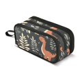 thumbnail image 1 of FORMRS Pencil Case with 3 Compartments Zipper Pouch, Elementary School Level and up, Gray Dinosaur, 1 of 8