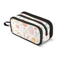 thumbnail image 1 of FORMRS Pencil Case with 3 Compartments Zipper Pouch, Elementary School Level and up, Pink Easter Eggs, 1 of 8