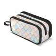 thumbnail image 1 of FORMRS Pencil Case with 3 Compartments Zipper Pouch, Elementary School Level and up, Small Pink Pattern, 1 of 8