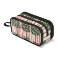 thumbnail image 1 of FORMRS Pencil Case with 3 Compartments Zipper Pouch, Elementary School Level and up, Stripes Trees, 1 of 8