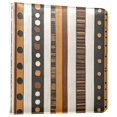 thumbnail image 1 of FORMRS 3 Ring Photo Album 4"x6" Self Adhesive Large Capacity PU Leather Cover, Abstract Dots, 1 of 7
