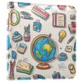 thumbnail image 1 of FORMRS 3 Ring Photo Album 4"x6" Self Adhesive Large Capacity PU Leather Cover, Beige School, 1 of 8