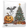thumbnail image 1 of FORMRS 3 Ring Photo Album 4"x6" Self Adhesive Large Capacity PU Leather Cover, Cute Halloween Trees, 1 of 8