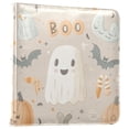 thumbnail image 1 of FORMRS 3 Ring Photo Album 4"x6" Self Adhesive Large Capacity PU Leather Cover, Halloween Ghosts, 1 of 8