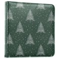 thumbnail image 1 of FORMRS 3 Ring Photo Album 4"x6" Self Adhesive Large Capacity PU Leather Cover, New Year Tree Pattern, 1 of 8