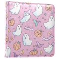 thumbnail image 1 of FORMRS 3 Ring Photo Album 4"x6" Self Adhesive Large Capacity PU Leather Cover, Purple Halloween, 1 of 8
