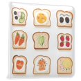 thumbnail image 1 of FORMRS 3 Ring Photo Album 4"x6" Self Adhesive Large Capacity PU Leather Cover, Various Toasts, 1 of 8