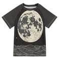 thumbnail image 1 of FORMRS Boys Rash Guard with Short Sleeves UPF 50+ Swim Shirts Sizes 3-12T, Beige Moon, 1 of 6