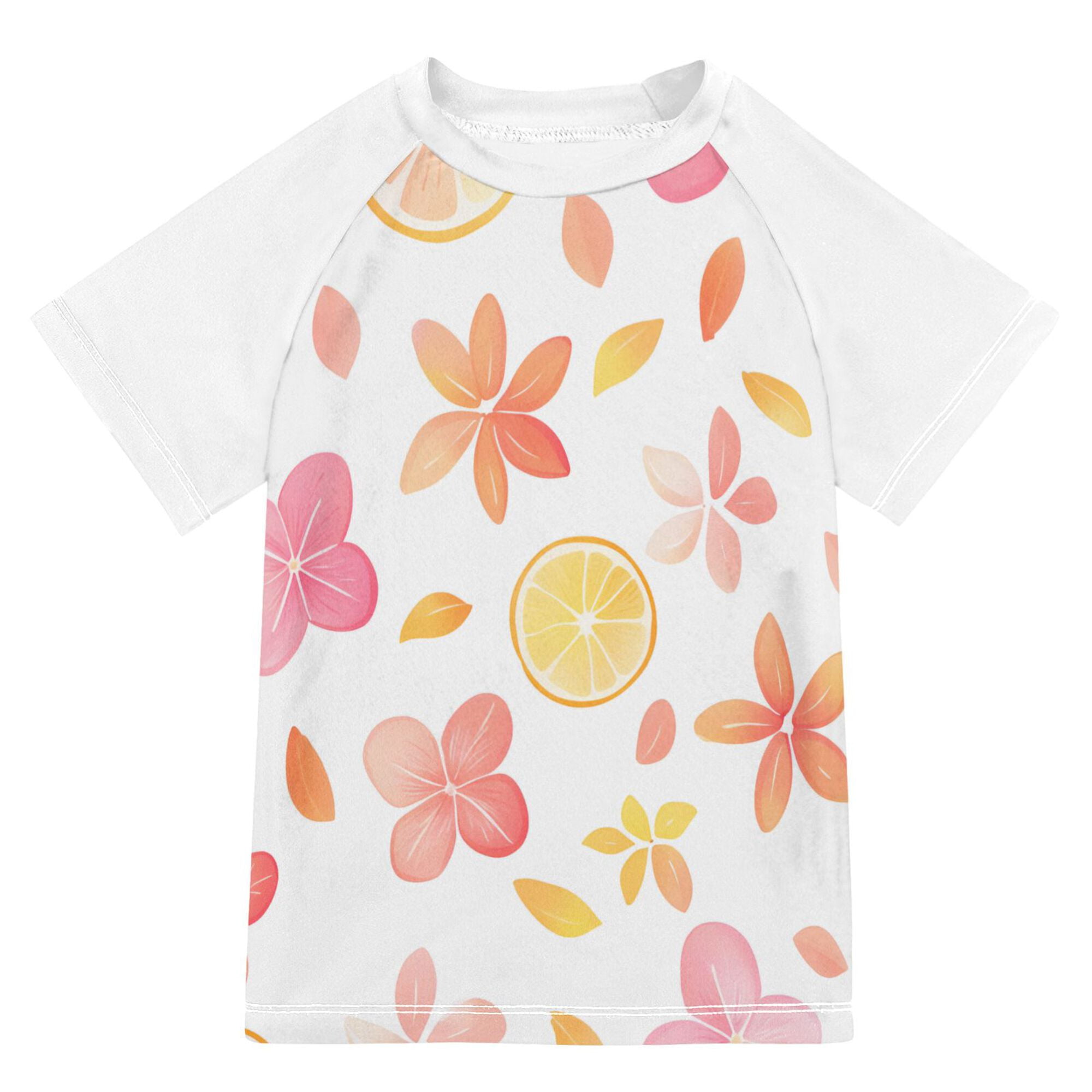 FORMRS Boys Rash Guard with Short Sleeves UPF 50+ Swim Shirts Sizes 3 ...