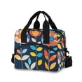 thumbnail image 1 of FORMRS Reusable Lunch Bag for Work School Leakproof Insulated Cooler with Adjustable Shoulder Strap, Simple Floral, 1 of 6