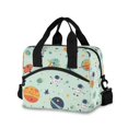 thumbnail image 1 of FORMRS Reusable Lunch Bag for Work School Leakproof Insulated Cooler with Adjustable Shoulder Strap, Space Patterns, 1 of 6