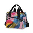 thumbnail image 1 of FORMRS Reusable Lunch Bag for Work School Leakproof Insulated Cooler with Adjustable Shoulder Strap, Stripes Pattern, 1 of 6