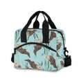 thumbnail image 1 of FORMRS Reusable Lunch Bag for Work School Leakproof Insulated Cooler with Adjustable Shoulder Strap, Swimming Otters Pattern, 1 of 6