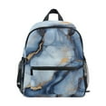 thumbnail image 1 of FORMRS School Backpack with Front Zippered Pocket 12" Student Travel Daypack, Abstract Marble Pattern, 1 of 6