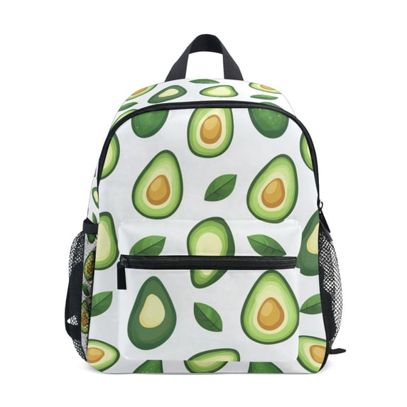 FORMRS School Backpack with Front Zippered Pocket 12" Student Travel Daypack, Avocado