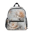thumbnail image 1 of FORMRS School Backpack with Front Zippered Pocket 12" Student Travel Daypack, Beautiful Floral, 1 of 6