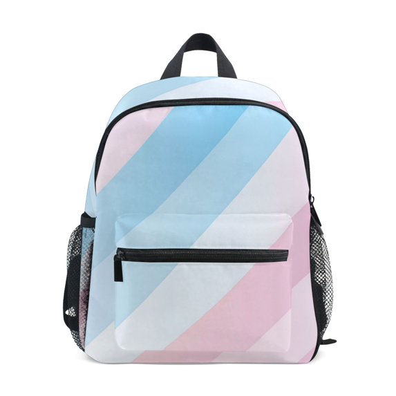FORMRS School Backpack with Front Zippered Pocket 12" Student Travel Daypack, Blue Gradient