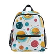 thumbnail image 1 of FORMRS School Backpack with Front Zippered Pocket 12" Student Travel Daypack, Bubbles Hamburger, 1 of 6