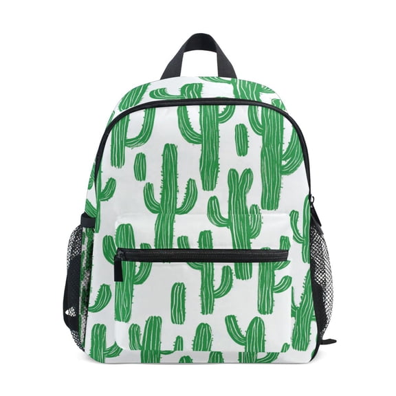 FORMRS School Backpack with Front Zippered Pocket 12" Student Travel Daypack, Cactus Pattern
