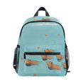 thumbnail image 1 of FORMRS School Backpack with Front Zippered Pocket 12" Student Travel Daypack, Capybara Splash, 1 of 6