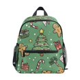 thumbnail image 1 of FORMRS School Backpack with Front Zippered Pocket 12" Student Travel Daypack, Christmas Cookies, 1 of 6