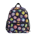 thumbnail image 1 of FORMRS Kids School Backpack with Front Zippered Pocket 12" Student Travel Daypack, Colorful Candies, 1 of 6
