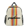 thumbnail image 1 of FORMRS School Backpack with Front Zippered Pocket 12" Elementary Student Travel Daypack, Colorful Plane, 1 of 6