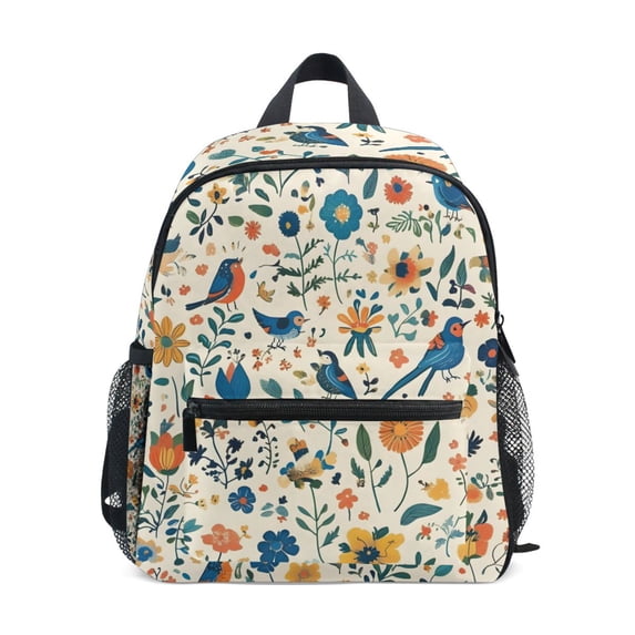 FORMRS Kids School Backpack with Front Zippered Pocket 12" Student Travel Daypack, Cute Animals