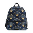 thumbnail image 1 of FORMRS School Backpack with Front Zippered Pocket 12" Student Travel Daypack, Elegance Art Pattern, 1 of 6