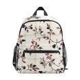 thumbnail image 1 of FORMRS School Backpack with Front Zippered Pocket 12" Student Travel Daypack, Floral Plaid, 1 of 6
