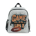 thumbnail image 1 of FORMRS Kids School Backpack with Front Zippered Pocket 12" Student Travel Daypack, Game Day, 1 of 6