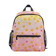 thumbnail image 1 of FORMRS School Backpack with Front Zippered Pocket 12" Student Travel Daypack, Gradient Pink Stars, 1 of 6