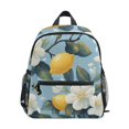 thumbnail image 1 of FORMRS School Backpack with Front Zippered Pocket 12" Student Travel Daypack, Lemon Pattern, 1 of 6