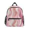 thumbnail image 1 of FORMRS School Backpack with Front Zippered Pocket 12" Student Travel Daypack, Soft Brown Pattern, 1 of 6