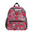 thumbnail image 1 of FORMRS Kids School Backpack with Front Zippered Pocket 12" Student Travel Daypack, Sweet Strawberry, 1 of 6