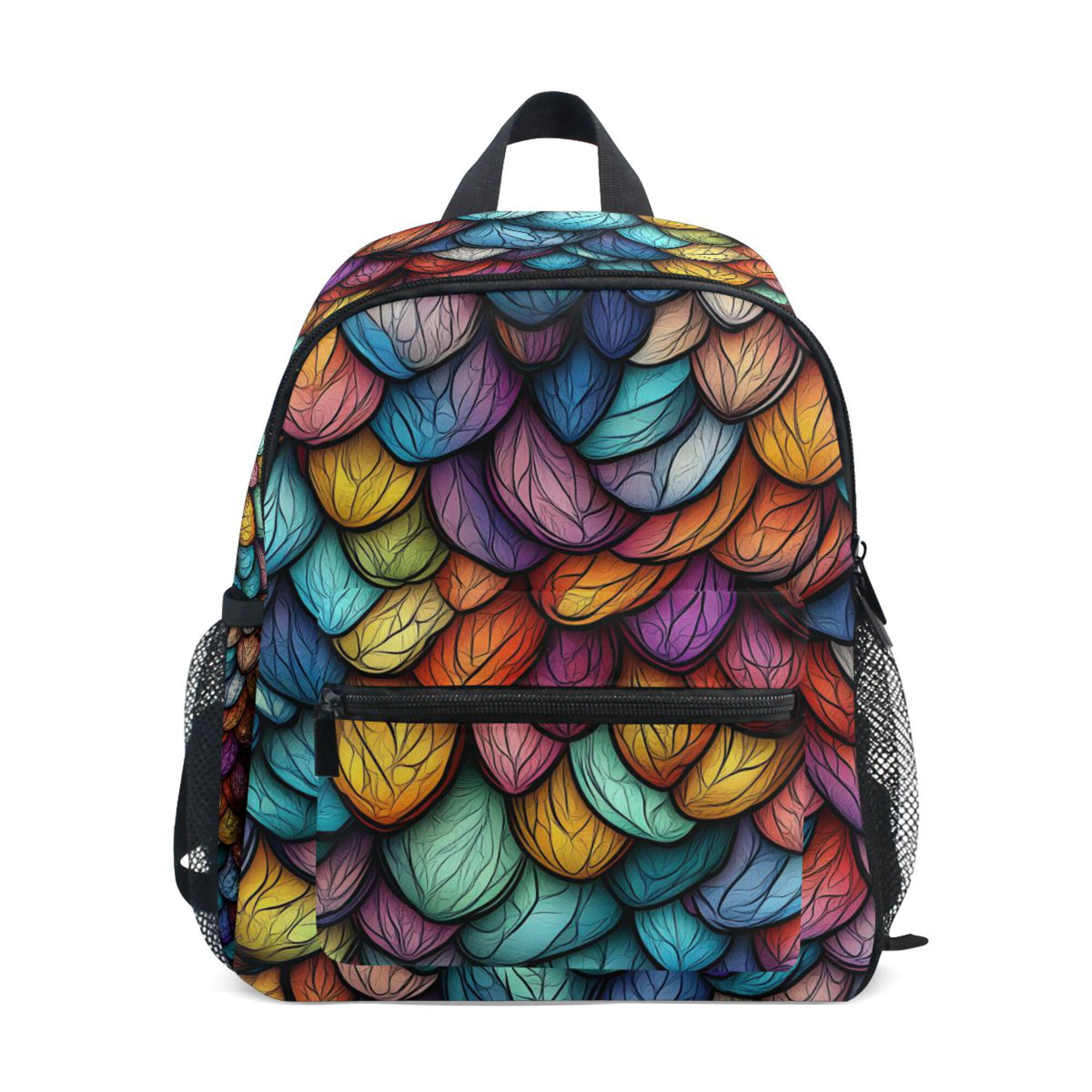 FORMRS School Backpack with Front Zippered Pocket 12