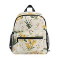 thumbnail image 1 of FORMRS Kids School Backpack with Front Zippered Pocket 12" Student Travel Daypack, White Rabbits, 1 of 6