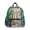 thumbnail image 1 of FORMRS School Backpack with Front Zippered Pocket 12" Student Travel Daypack, Window Scene, 1 of 6