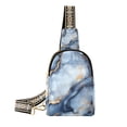 thumbnail image 1 of FORMRS Womens Crossbody Sling Bag Travel Daypack Shoulder Chest Backpack, Abstract Marble Pattern, 1 of 7