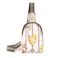 thumbnail image 1 of FORMRS Womens Crossbody Sling Bag Travel Daypack Shoulder Chest Backpack, Beach Crab, 1 of 7
